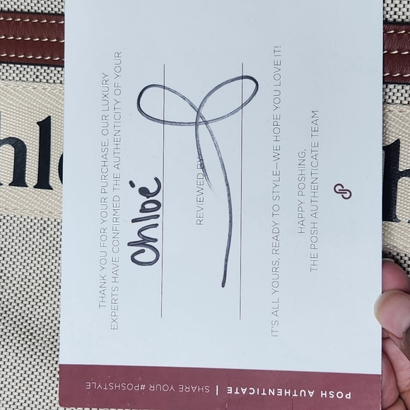 Chloe Woody Canvas Sherling Slide - Picture 4 of 8